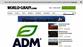 What World-grain.com website looked like in 2021 (2 years ago)