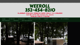 What Weeroll.com website looked like in 2021 (2 years ago)