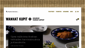 What Wanhatkupit.fi website looked like in 2021 (2 years ago)
