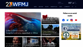 What Wfmj.com website looked like in 2021 (2 years ago)