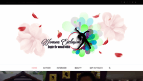 What Womenexclusive.in website looked like in 2021 (2 years ago)