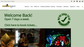 What Wiltshiremuseum.org.uk website looked like in 2021 (2 years ago)