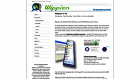 What Wippien.com website looked like in 2021 (2 years ago)