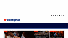 What Wildentrepreneur.org website looked like in 2021 (2 years ago)