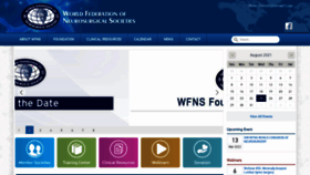 What Wfns.org website looked like in 2021 (2 years ago)