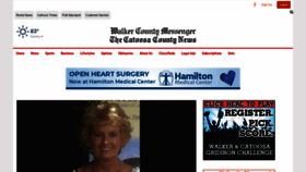 What Walkermessenger.com website looked like in 2021 (2 years ago)