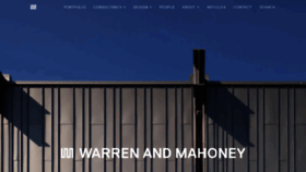 What Warrenandmahoney.com website looked like in 2021 (2 years ago)