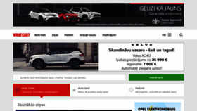 What Whatcar.lv website looked like in 2021 (2 years ago)