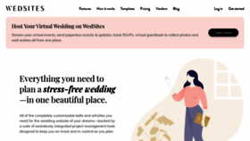 What Wedsites.com website looked like in 2021 (2 years ago)