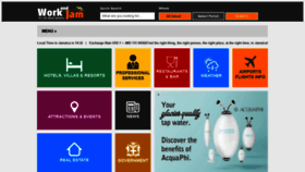 What Workandjam.com website looked like in 2021 (2 years ago)