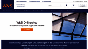 What Ws-onlineshop.de website looked like in 2021 (2 years ago)