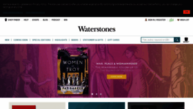 What Waterstones.com website looked like in 2021 (2 years ago)