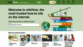 What Wikihow.com website looked like in 2021 (2 years ago)