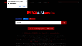 What Ww1.watch0123movies.org website looked like in 2021 (2 years ago)