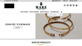 What Warejewelers.com website looked like in 2021 (2 years ago)