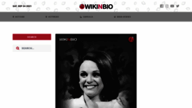 What Wikinbio.com website looked like in 2021 (2 years ago)