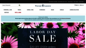 What Waysidegardens.com website looked like in 2021 (2 years ago)