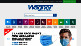 What Wagneronline.com.au website looked like in 2021 (2 years ago)