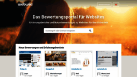 What Webwiki.ch website looked like in 2021 (2 years ago)