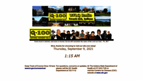 What Wflq.com website looked like in 2021 (2 years ago)