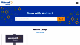 What Walmartrealty.com website looked like in 2021 (2 years ago)