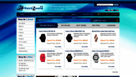 What Watchzworld.com website looked like in 2021 (2 years ago)