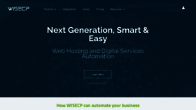 What Wisecp.com website looked like in 2021 (2 years ago)