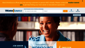 What Worksourcewa.com website looked like in 2021 (2 years ago)