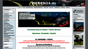 What Weden-metabo-service.de website looked like in 2021 (2 years ago)