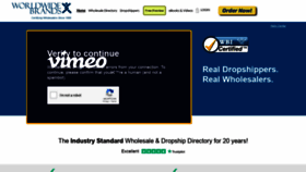 What Worldwidebrands.com website looked like in 2021 (2 years ago)