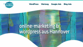 What Wizardmedien.de website looked like in 2021 (2 years ago)