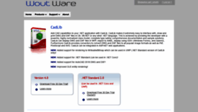 What Woutware.com website looked like in 2021 (2 years ago)