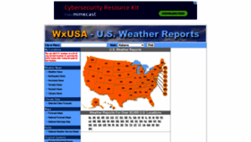 What Wxusa.com website looked like in 2021 (2 years ago)