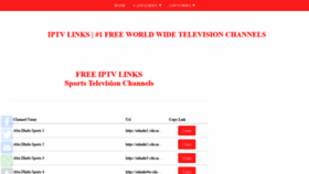 What World.freeiptv.life website looked like in 2021 (2 years ago)