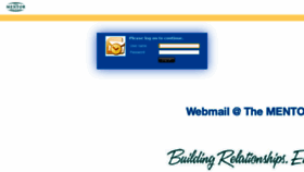 What Webmail.thementornetwork.com website looked like in 2021 (3 years ago)