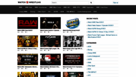 What Watchwrestling.ai website looked like in 2021 (2 years ago)