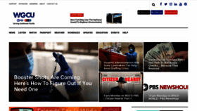 What Wgcu.org website looked like in 2021 (4 years ago)
