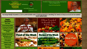 What Whfoods.com website looked like in 2021 (3 years ago)