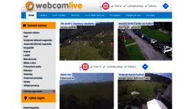 What Webcamlive.cz website looked like in 2021 (2 years ago)