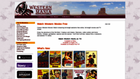 What Westernmania.com website looked like in 2021 (2 years ago)