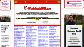 What Worksheetsplus.com website looked like in 2021 (2 years ago)