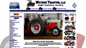 What Waterstractor.com website looked like in 2021 (2 years ago)