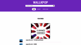 What Wallkpop.com website looked like in 2021 (2 years ago)