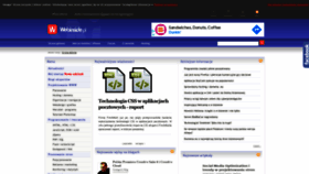What Webinside.pl website looked like in 2021 (2 years ago)
