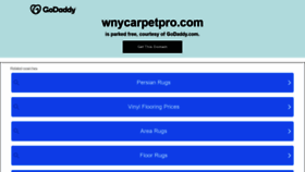 What Wnycarpetpro.com website looked like in 2021 (2 years ago)