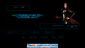 What W3z.cz website looked like in 2021 (2 years ago)