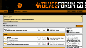 What Wolvesforum.co.uk website looked like in 2021 (2 years ago)