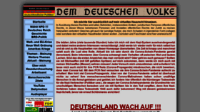 What Wacht-auf.de website looked like in 2021 (2 years ago)