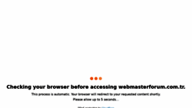 What Webmasterforum.com.tr website looked like in 2021 (2 years ago)