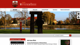 What Wittstock.de website looked like in 2021 (2 years ago)